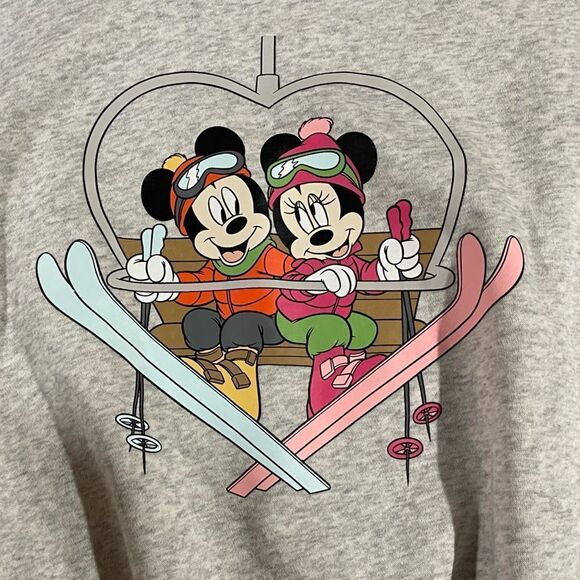 Divided by H&M x Disney Mickey and Minnie woman’s Sweatshirt XL NWOT - Picture 5 of 10